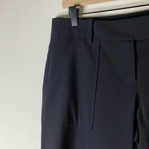 Trina Turk Black Straight Leg Dress Pants Size 4 - Picture 6 of 12